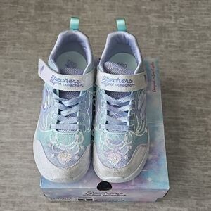 Skechers Kids' Magical Collection Light Blue Sneakers